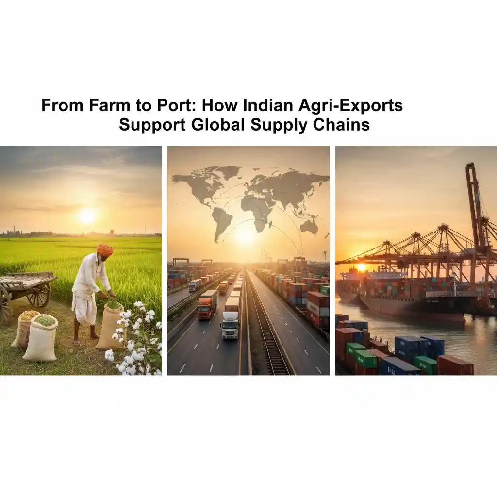 From Farm to Port: How Indian Agri-Exports Support Global Supply Chains